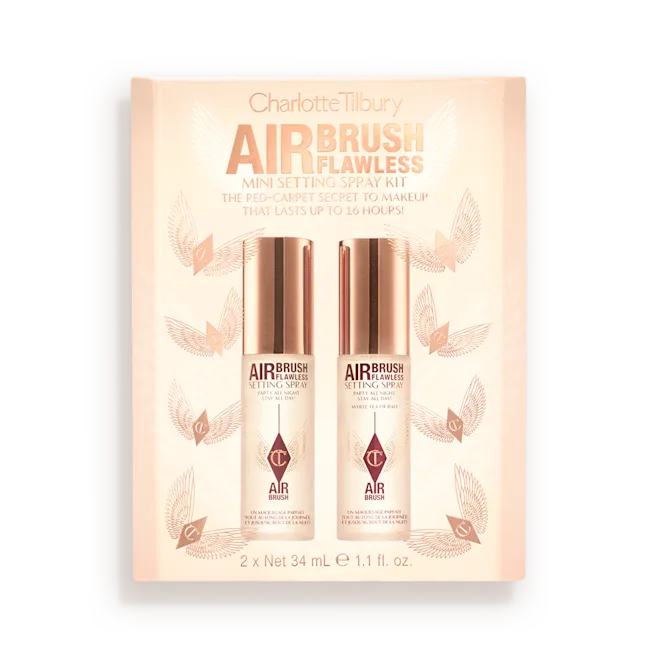 Charlotte Tilbury Mini Airbrush Flawless Setting Spray Duo Set