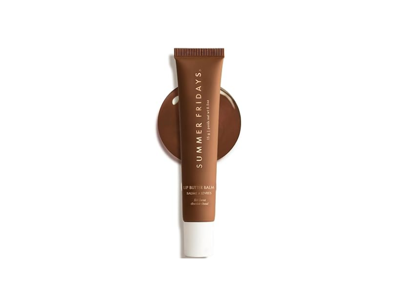 Summer Fridays Lip Butter Balm in Hot Cocoa