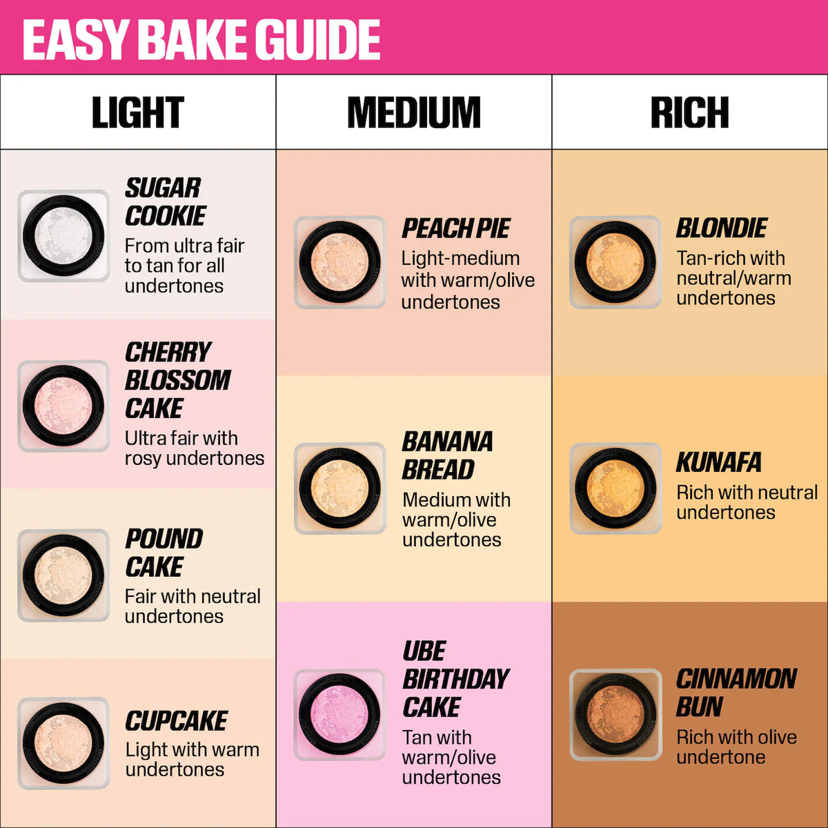Huda Beauty Easy Bake