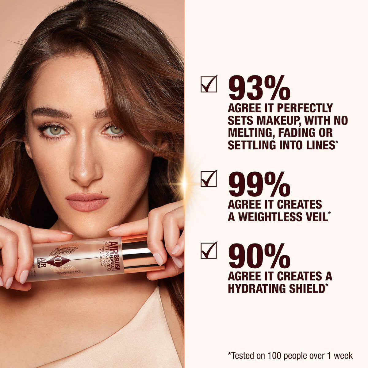 Charlotte Tilbury Mini Airbrush Flawless Setting Spray Duo Set